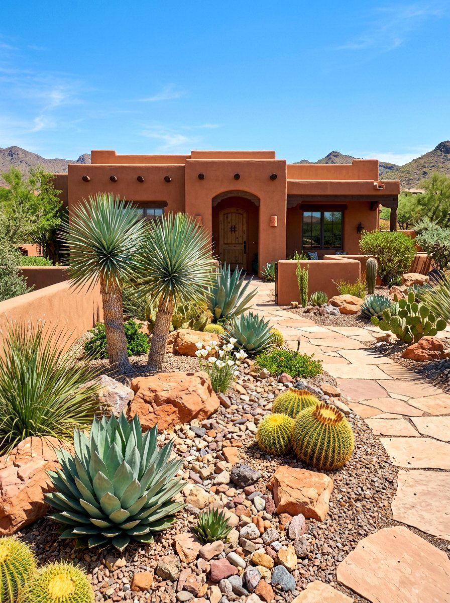 Xeriscape Landscaping - 30 front lawn alternative ideas