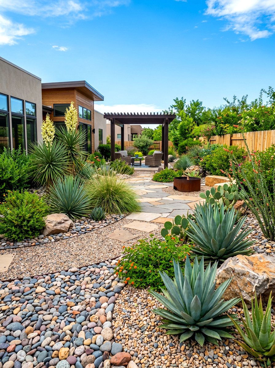 Xeriscaping - 30 drought friendly backyard ideas