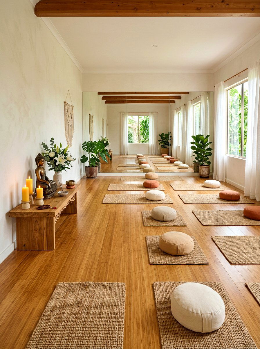Yoga Meditation Space - 30 she shed ideas