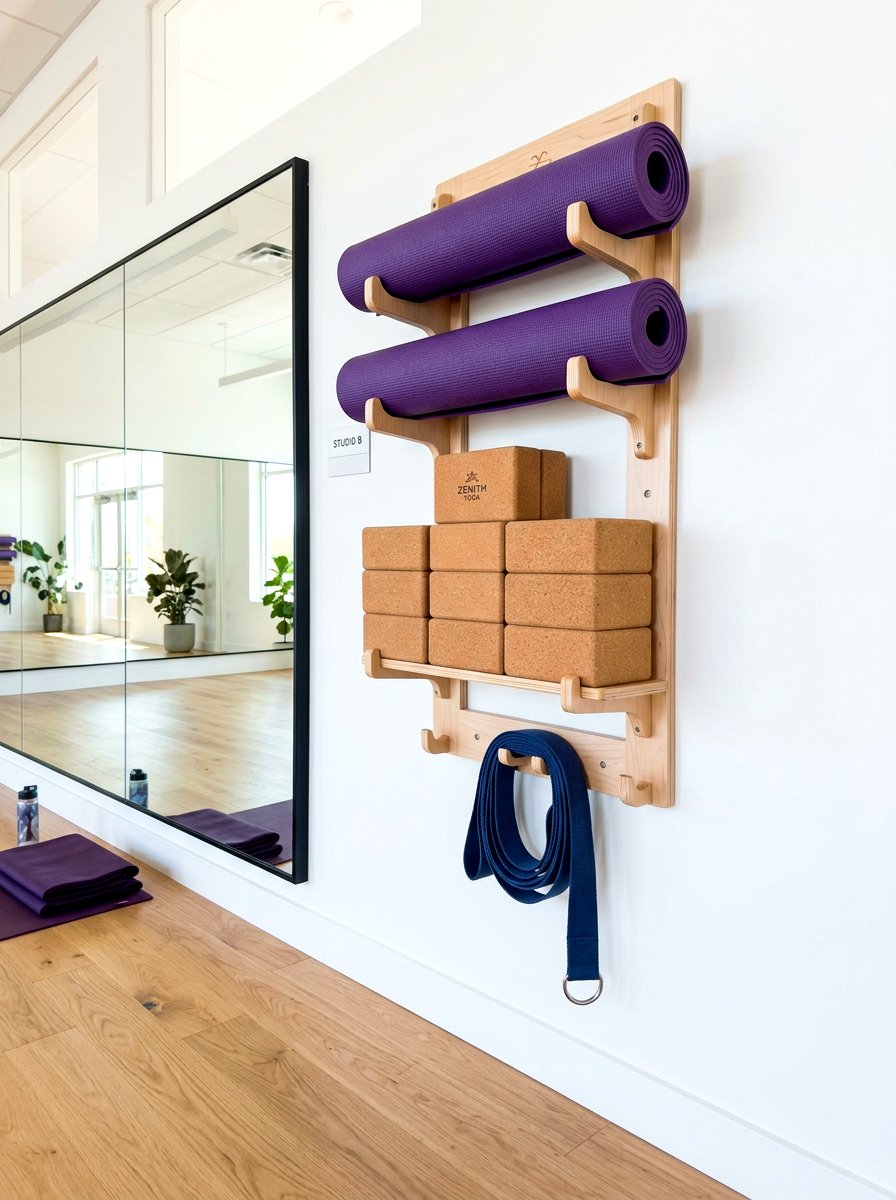 Yoga Prop Rack - 30 self care station ideas