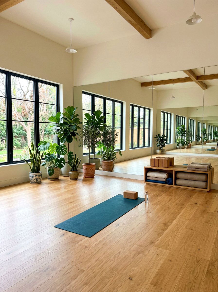 Yoga Room - 30 hobby room ideas
