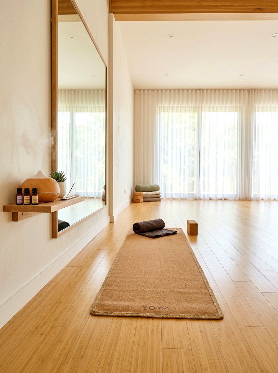 Yoga Studio - 30 home retreat room ideas