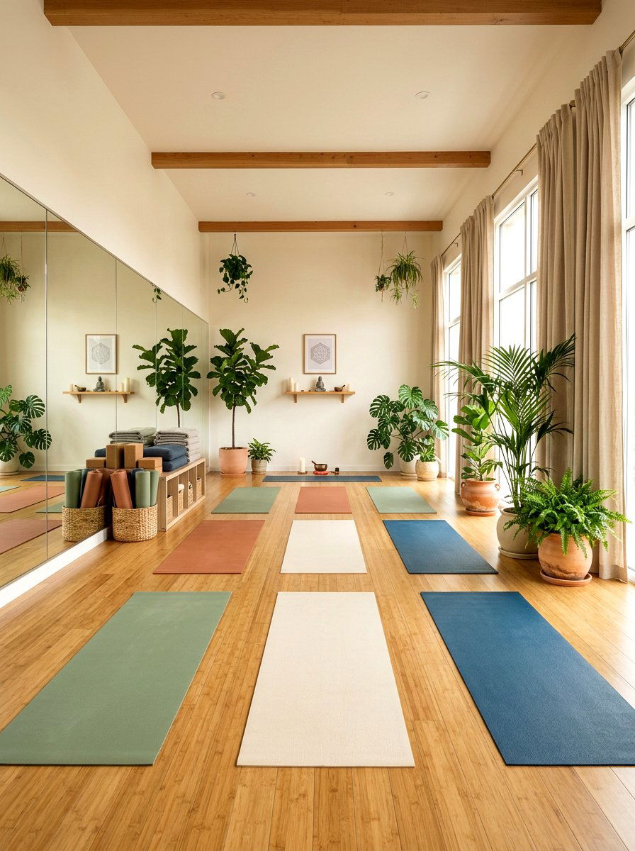 Yoga Studio - 30 hobby rich home ideas