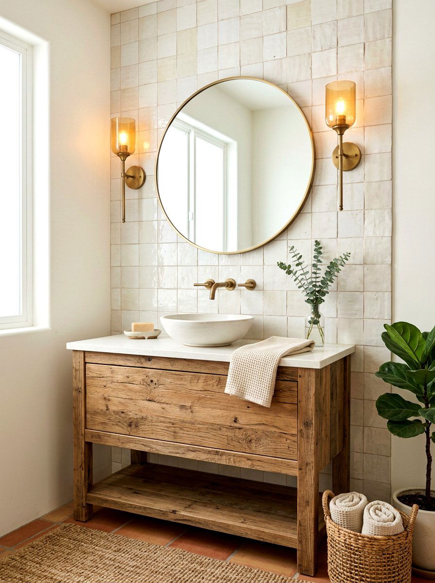 Zellige Tile Backsplash Bathroom - 30 bathroom tile ideas