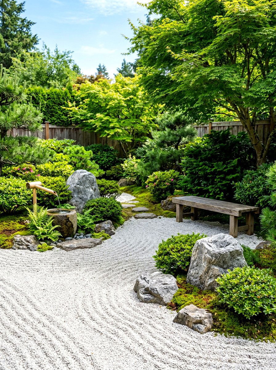 Zen Backyard Garden - 30 backyard decorating ideas