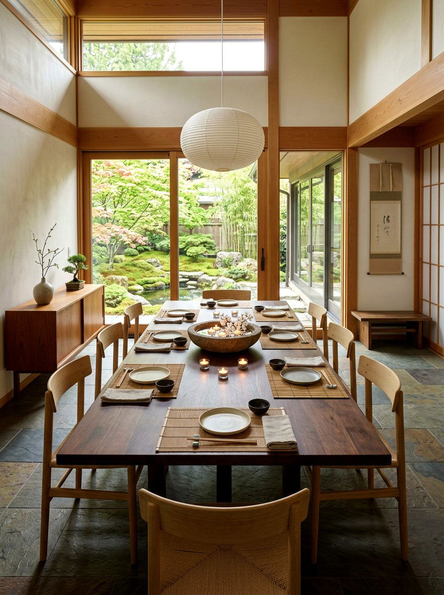 Zen Dining Room Candle Ideas - 30 candlelit dining room ideas