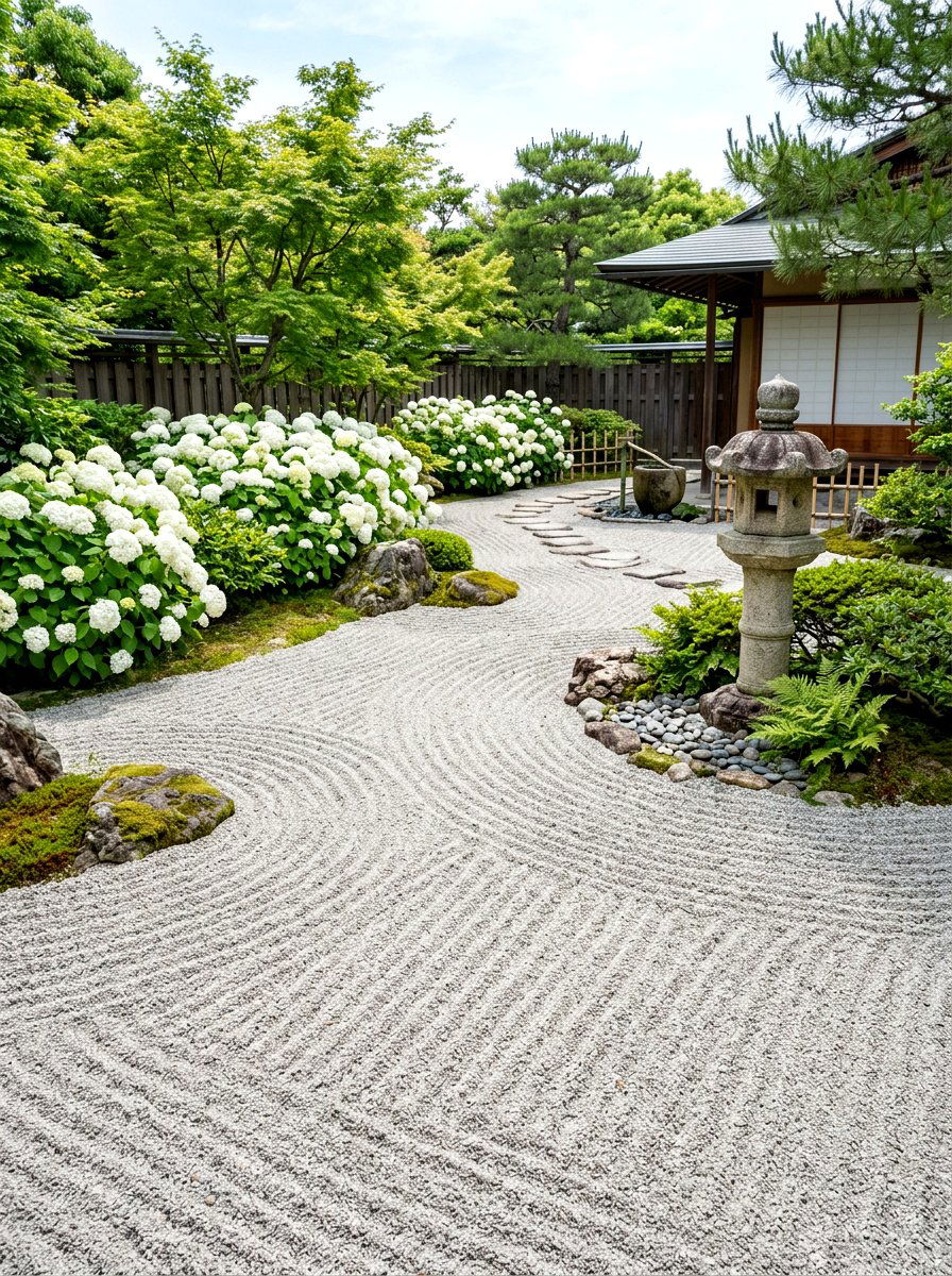Zen Flower Garden - 30 flower field backyard ideas