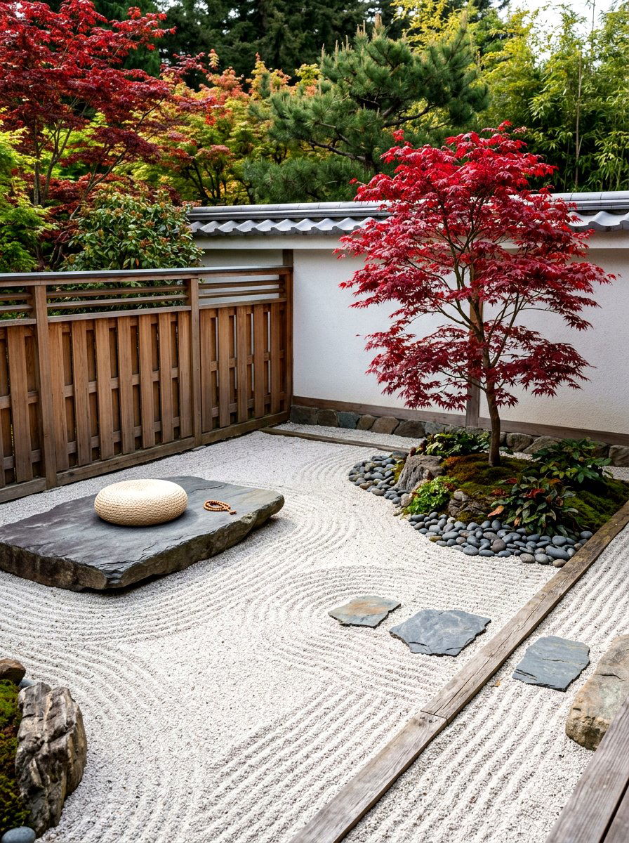 Zen Front Patio - 30 front patio ideas