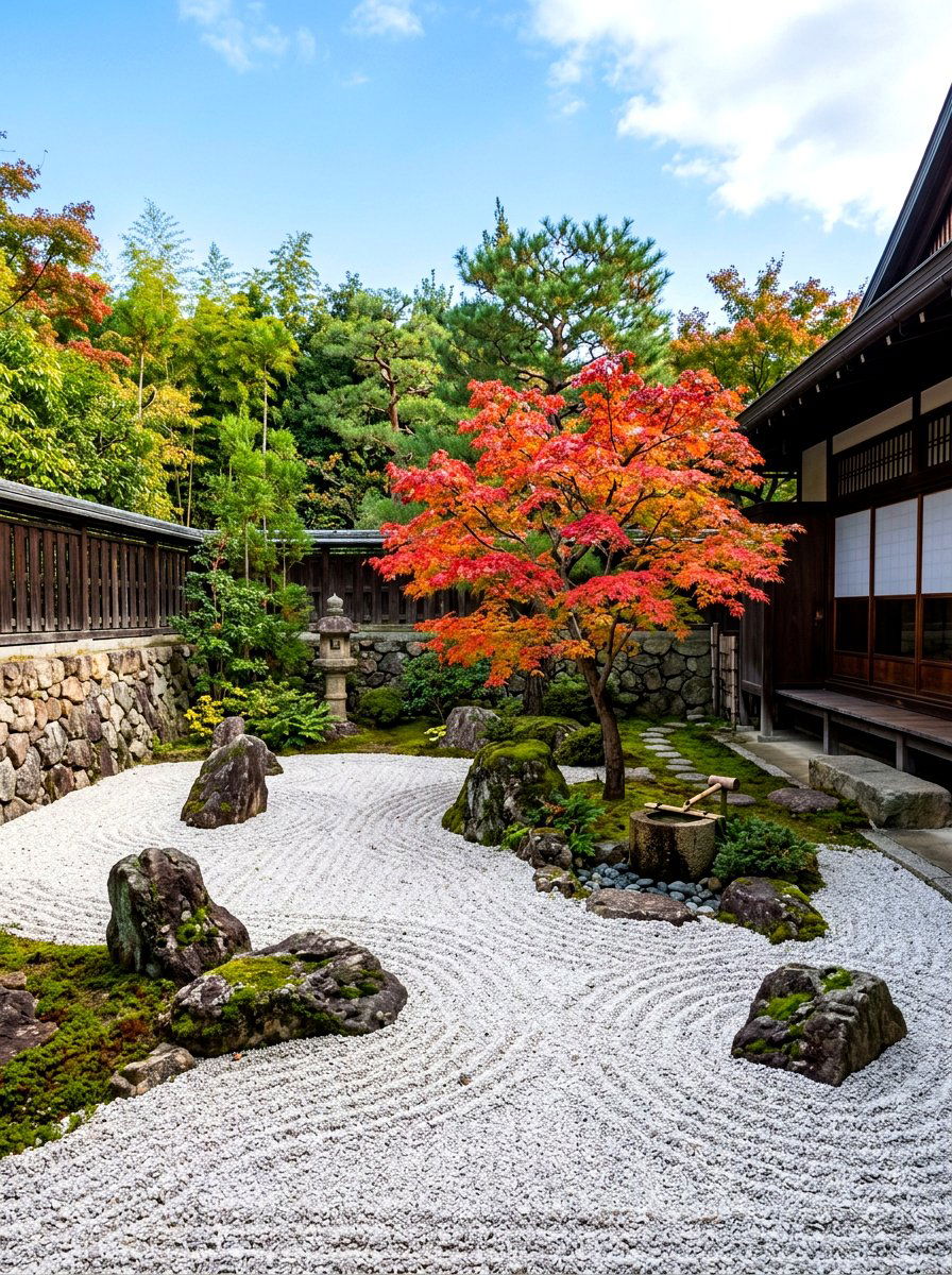 Zen Garden - 30 four season garden ideas