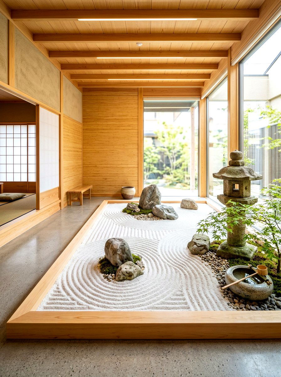 Zen Garden - 30 home retreat room ideas