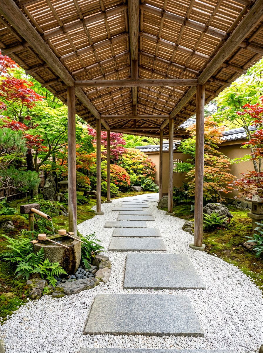 Zen Garden Breezeway - 30 breezeway exterior ideas aesthetic