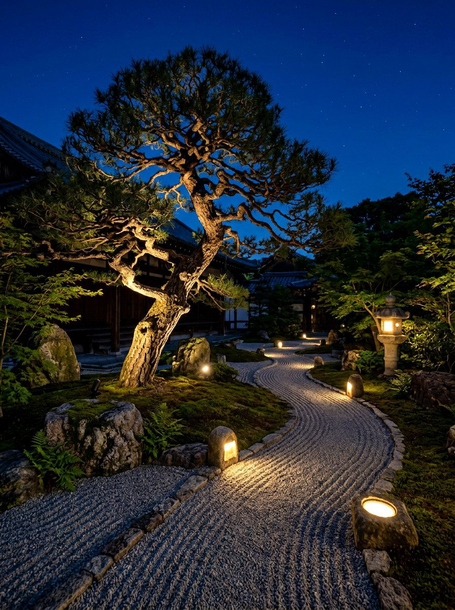 Zen Garden Lighting - 30 zen garden ideas