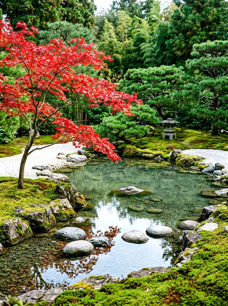 Zen Garden Pond - 30 frog pond ideas
