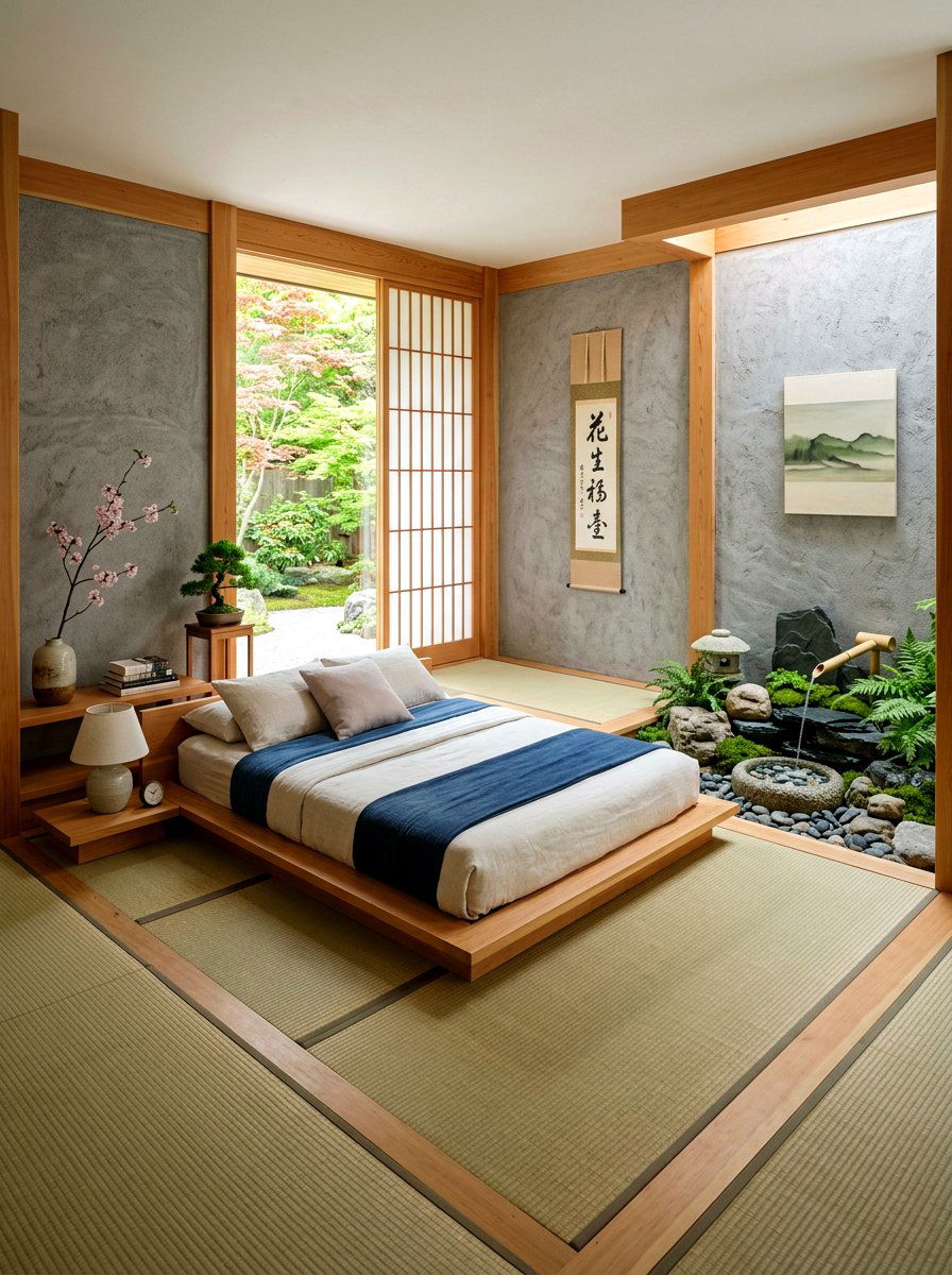 Zen Inspired Bedroom - 30 neutral bedroom ideas