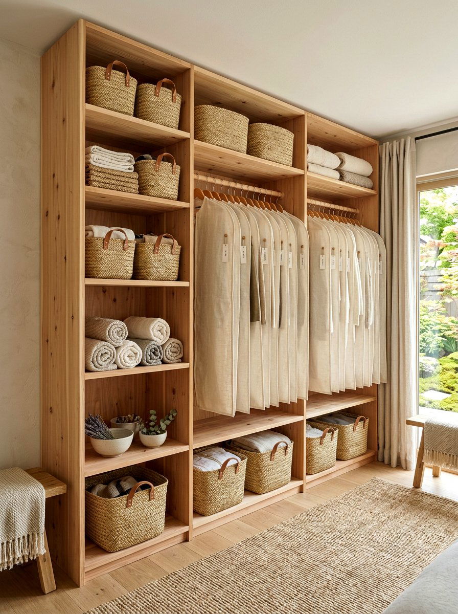 30 Coat Closet Organization Ideas For a Neat, Clutter-Free Entry