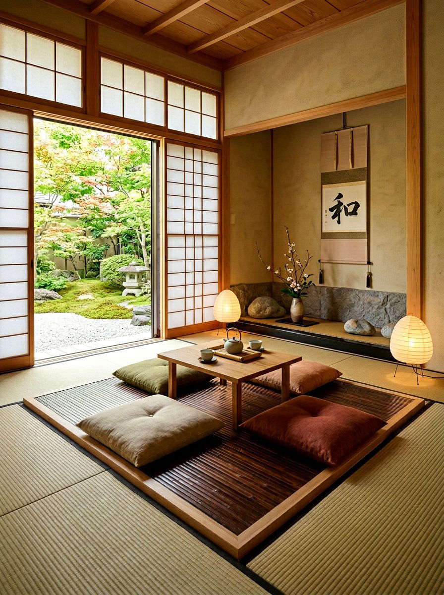 Zen Living Room - 30 minimalist living room decor ideas