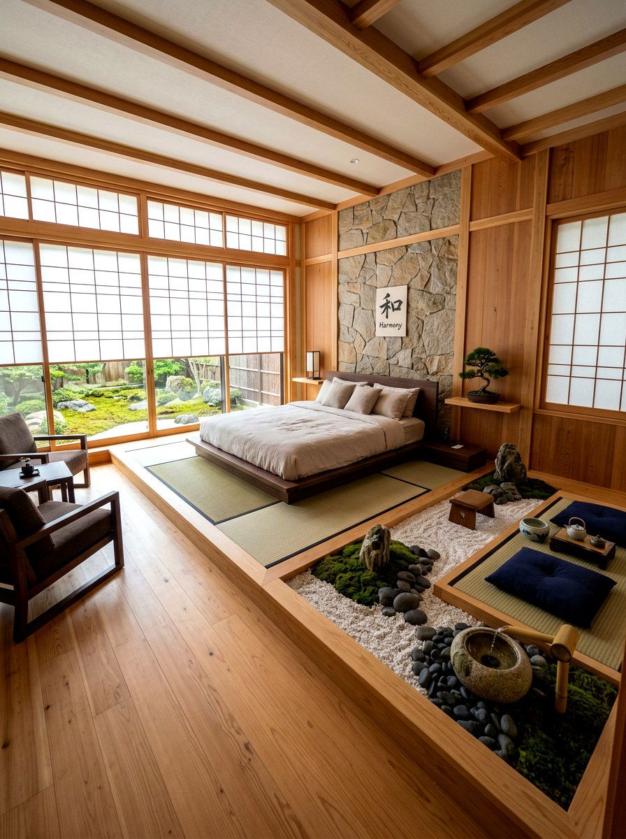 Zen Master Suite - 30 luxury master suite ideas