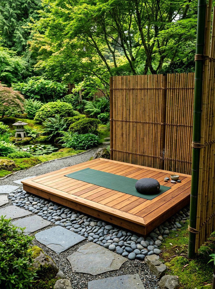 Zen Meditation Deck - 30 detached deck ideas