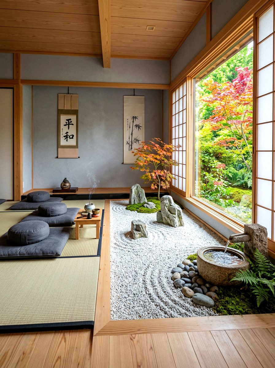 Zen Meditation Room - 30 unoptimized cozy home ideas
