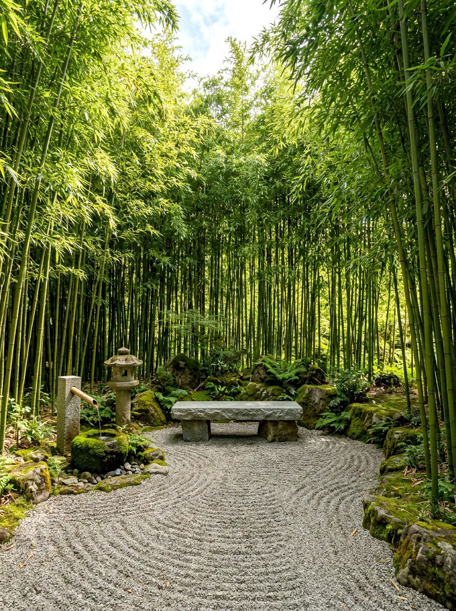 Zen Meditation Space - 30 Japanese garden ideas