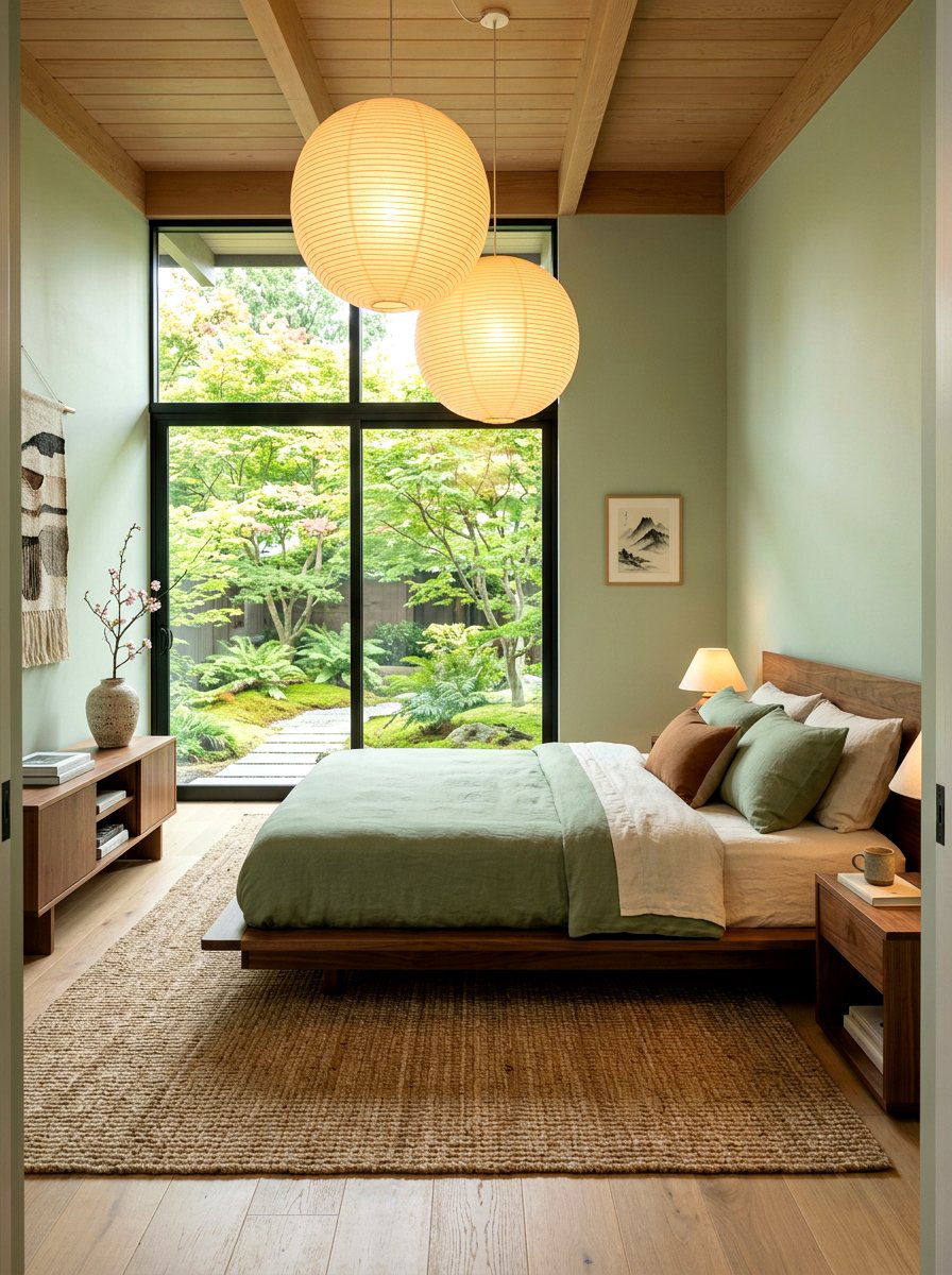 Zen Midcentury Bedroom - 30 midcentury bedroom ideas