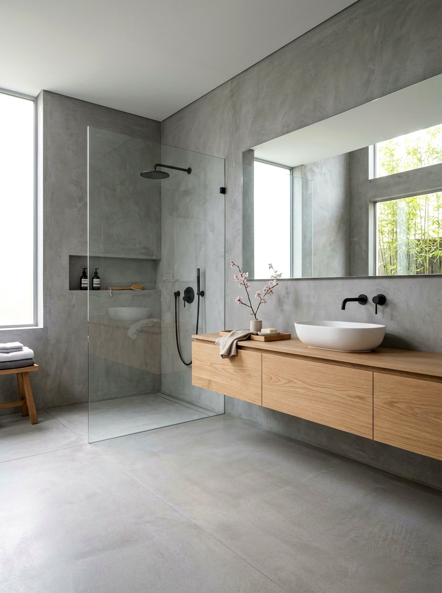 Zen Minimalist Bathroom - 30 spa hotel bath ideas