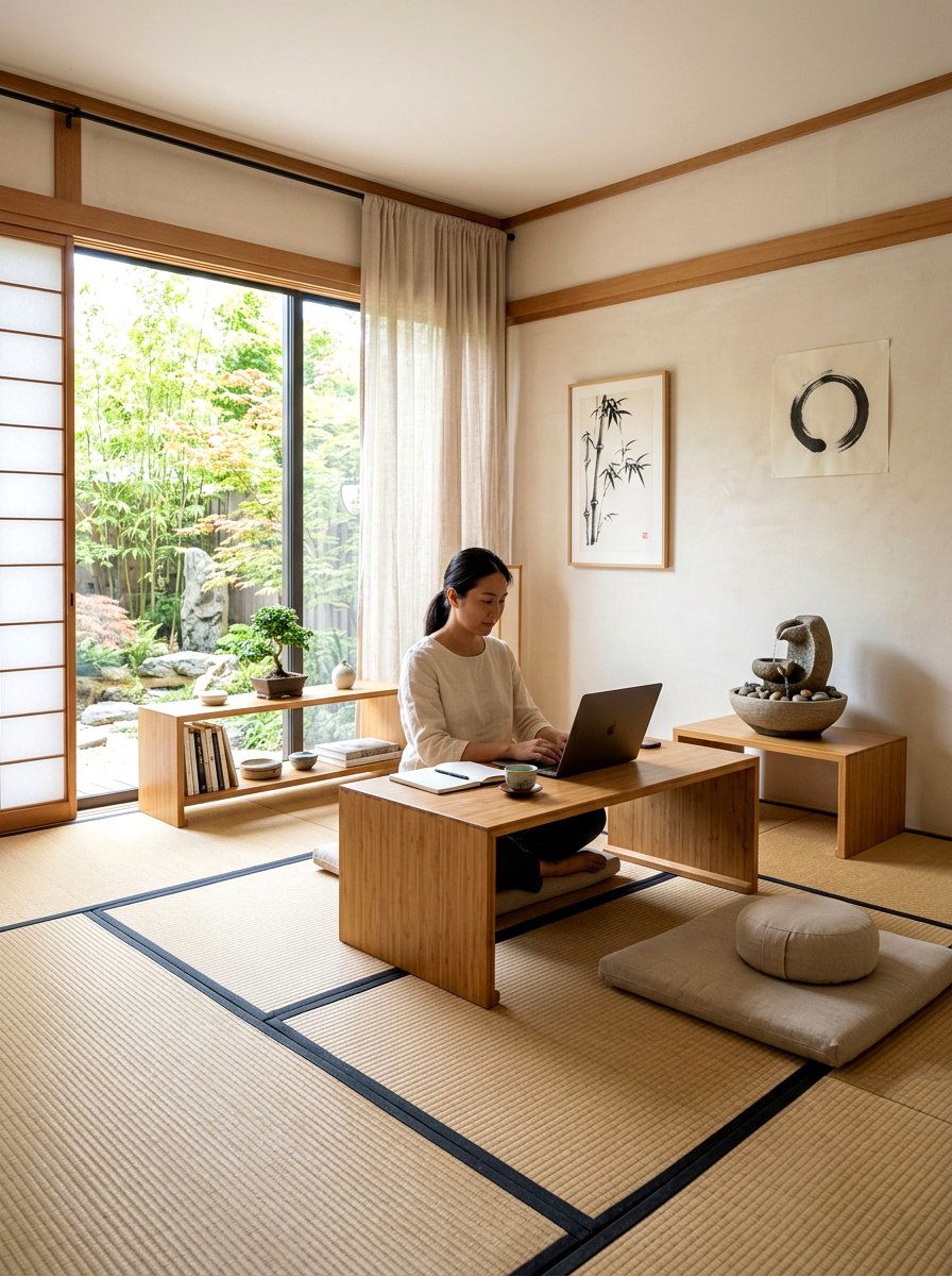 Zen Office Decor - 30 quiet work room ideas