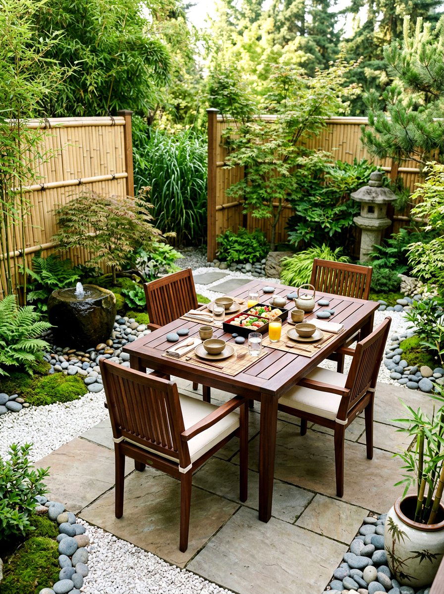 Zen Patio Brunch - 30 brunch patio setup ideas