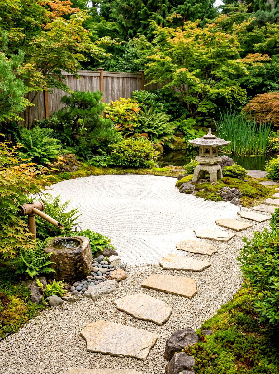 Zen Sand Toned Patio - 30 sand toned patio ideas