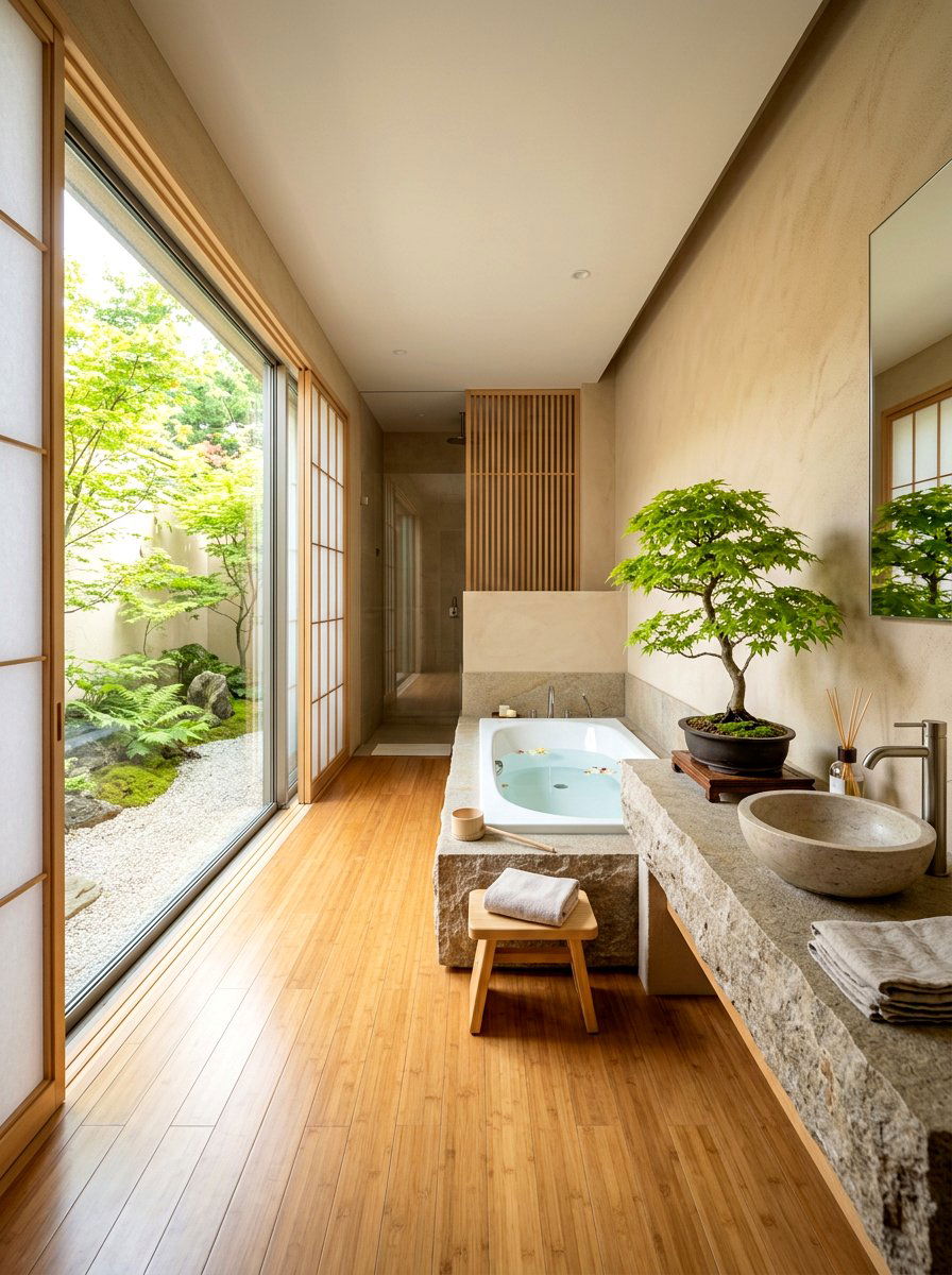 Zen Style Bathroom - 30 sound bath bathroom ideas