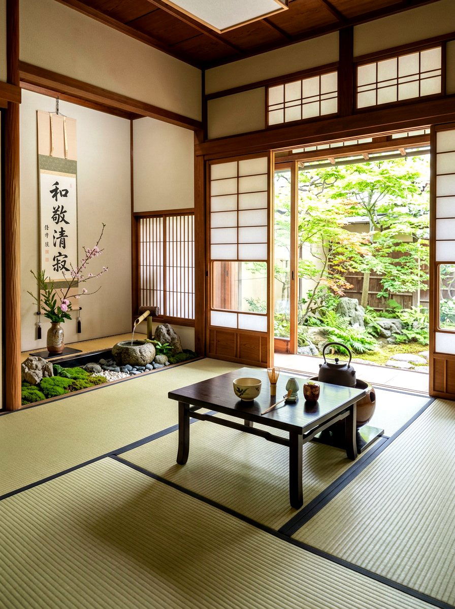 Zen Tea Room - 30 at home cafe dining ideas