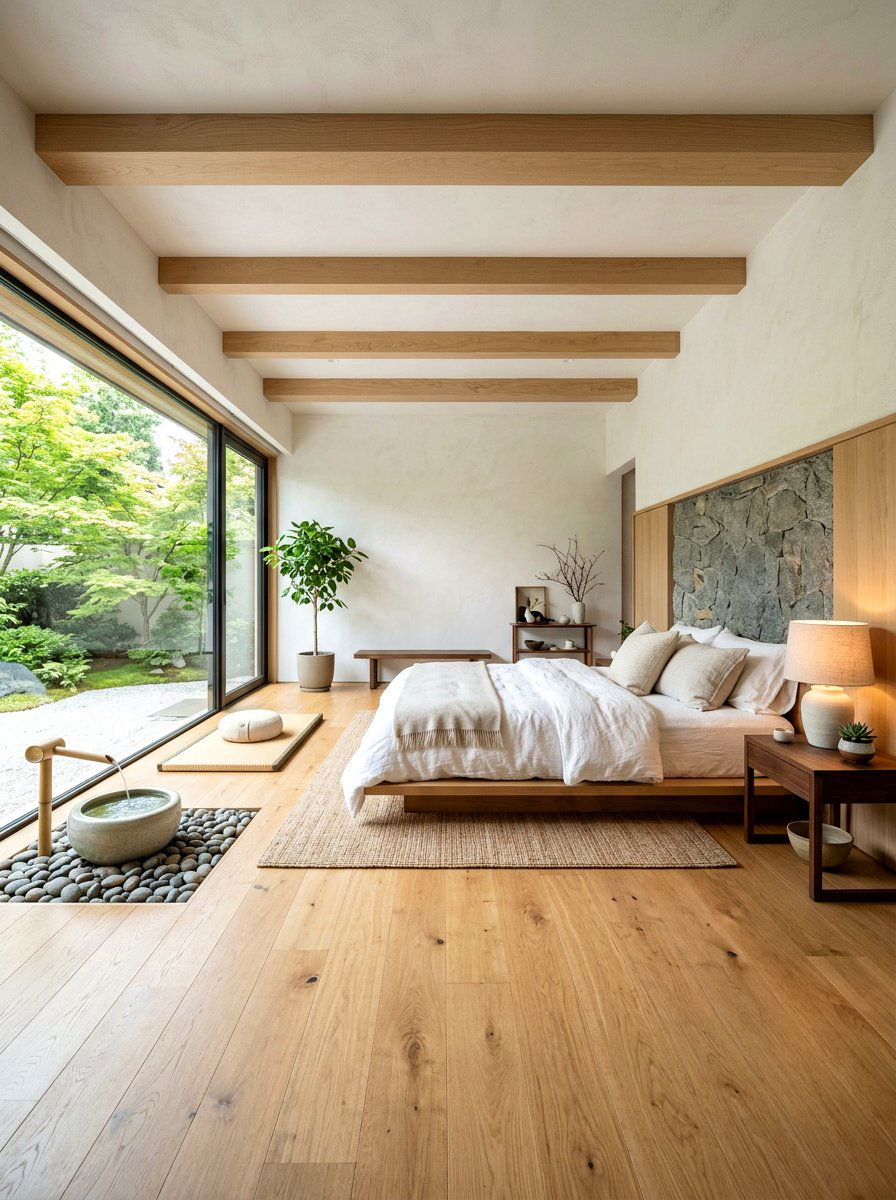 Zen White Bedroom - 30 white bedroom ideas
