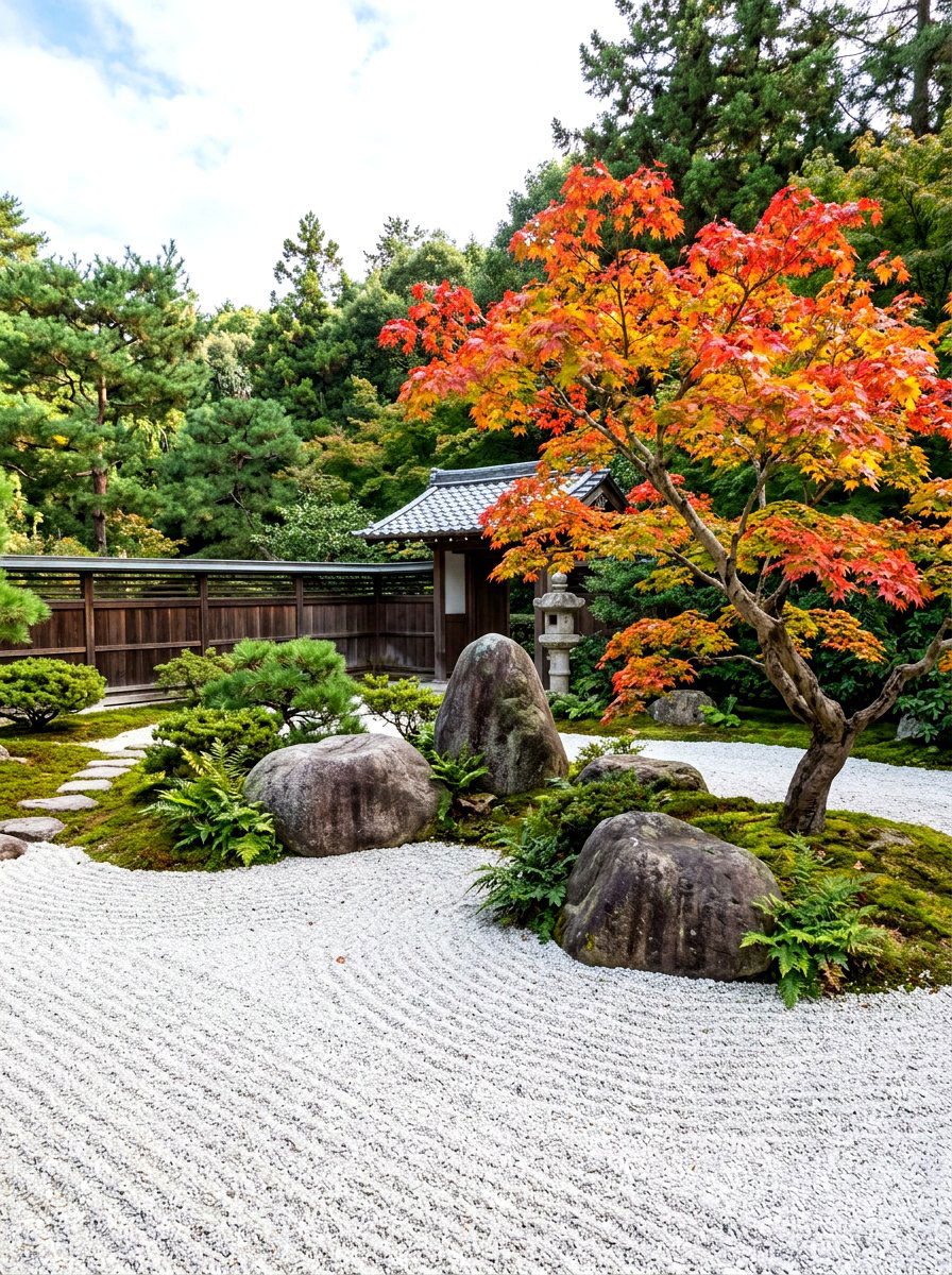 Zen garden - 30 city backyard garden ideas