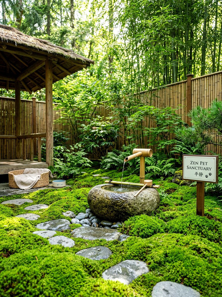 Zen pet sanctuary - 30 dog friendly backyard luxury ideas