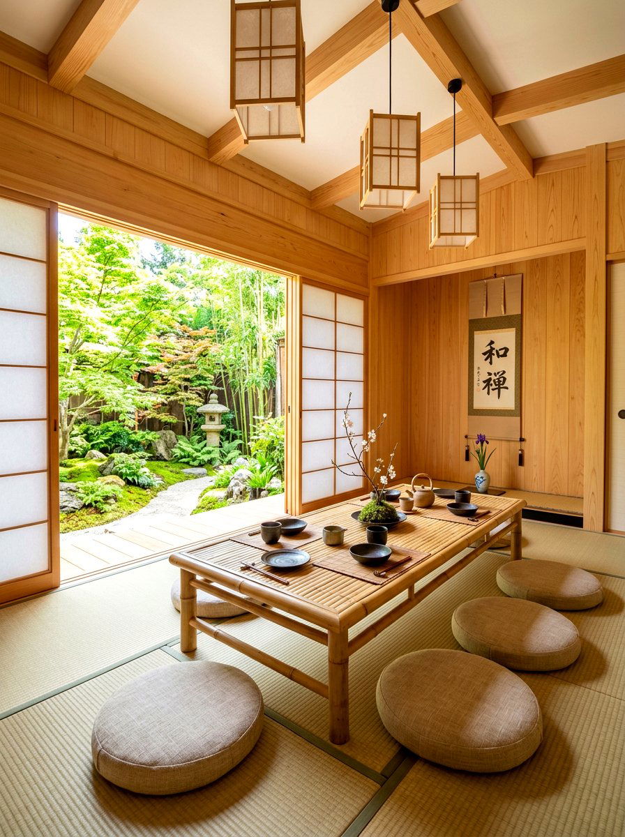 Zen rectangular dining room - 30 rectangular dining room ideas
