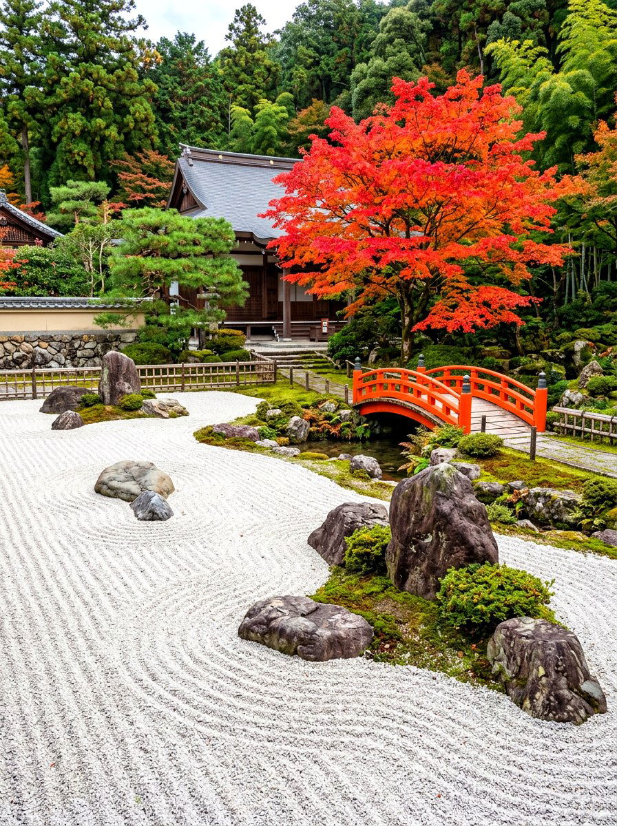 Zen rock garden - 30 sensory garden ideas