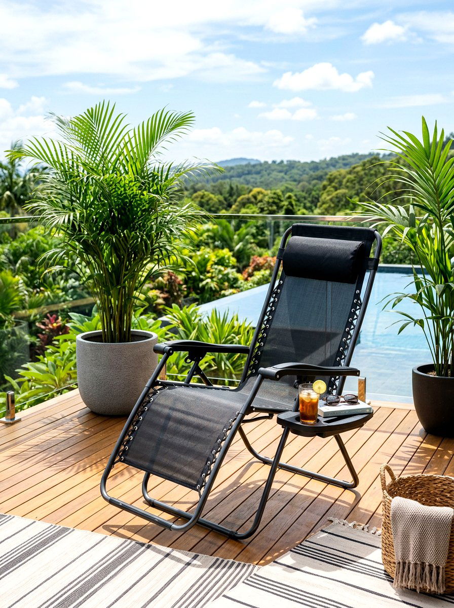 Zero Gravity Chair - 30 stargazing backyard ideas