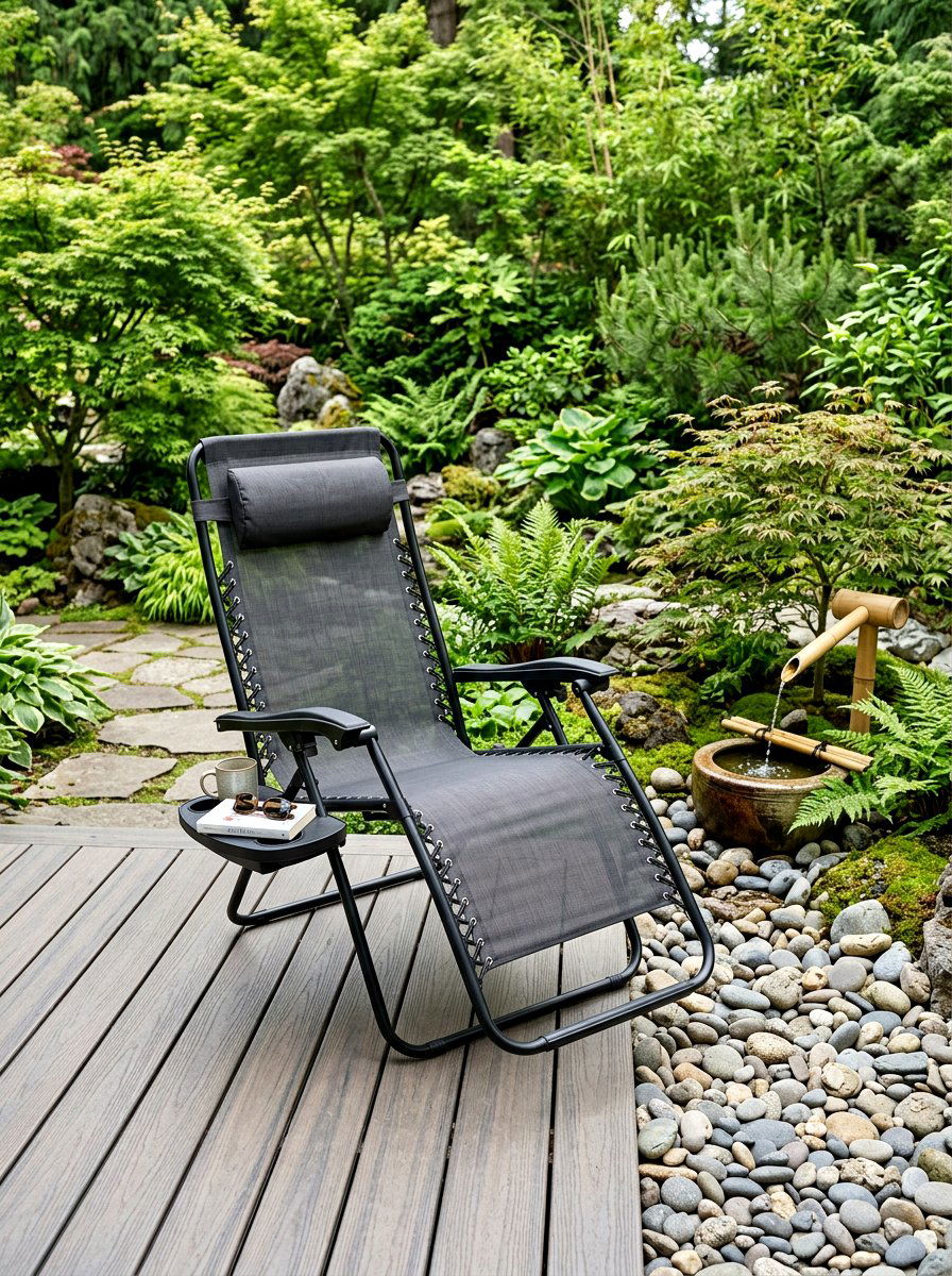 Zero Gravity Patio Recliner - 30 outdoor lounge chair ideas