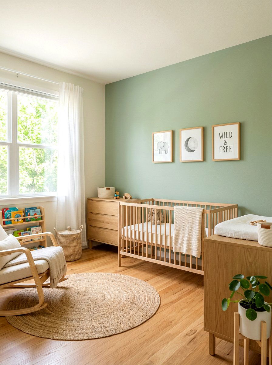 Zero VOC Nursery Paint - 30 sustainable nursery ideas