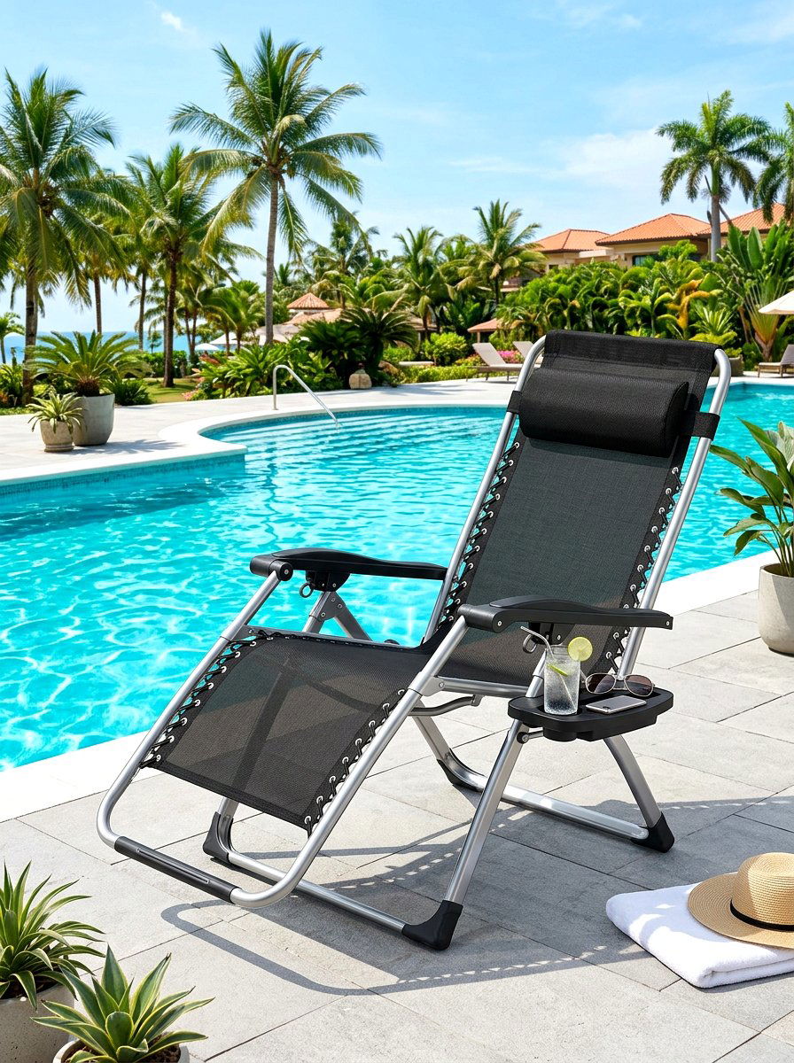 Zero gravity lounger - 30 deck lounge furniture ideas