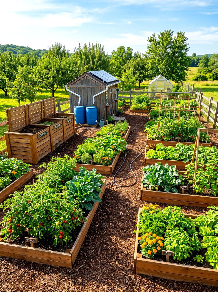 Zero waste garden layout - 30 low waste home ideas