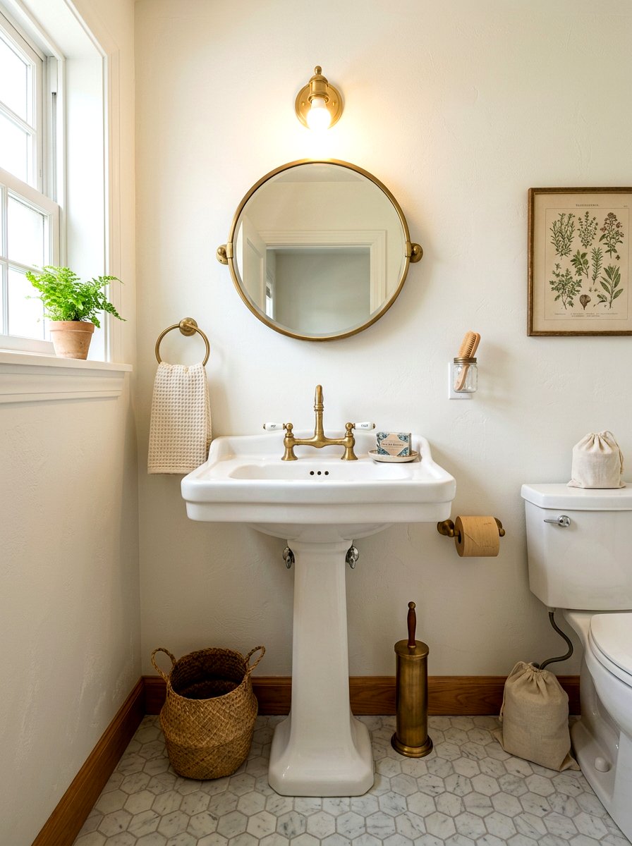 Zero waste powder room - 30 low waste home ideas