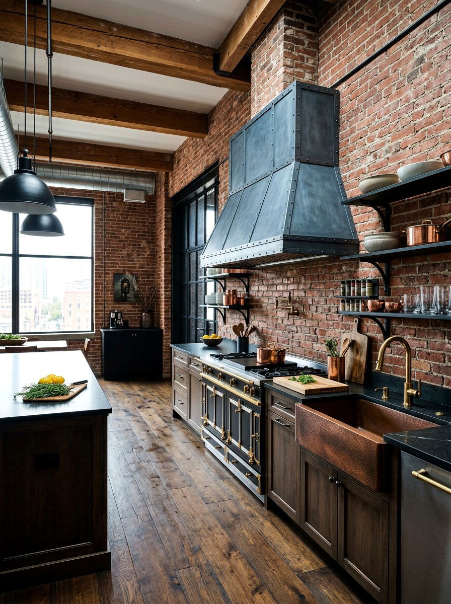 Zinc Range Hood - 30 range hood design ideas