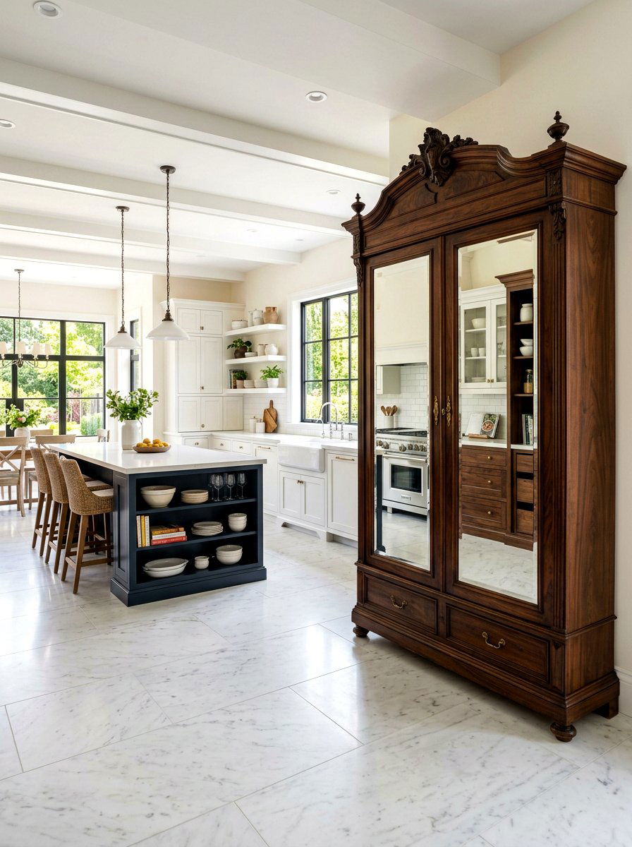 prompt28img11773460348396 - 30 kitchen with antique furniture ideas