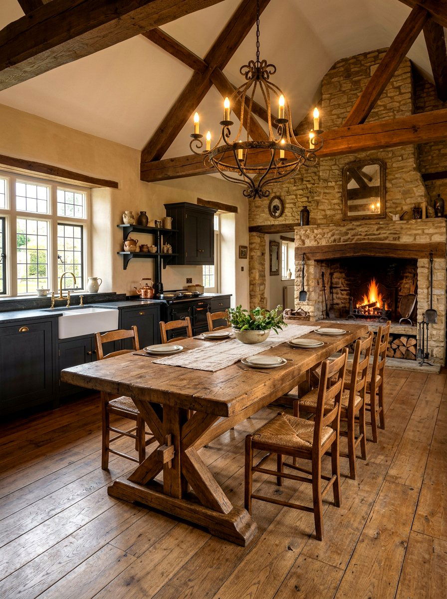 prompt30img11773460276723 - 30 kitchen with antique furniture ideas